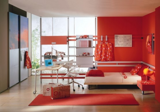Trang trí phòng ngủ của trẻ theo phong cách của Ý.